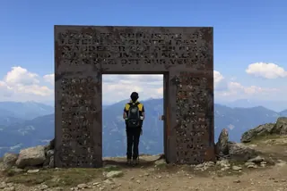 Granattor, Kräuterhoch³ Wildpflanzenschule im Chiemgau