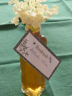 Holunder-Gin, Kräuterhoch³ Wildpflanzenschule im Chiemgau
