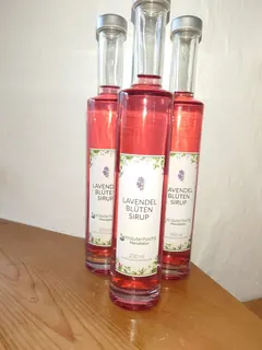 Lavendelblütensirup, Kräuterhoch³ Wildpflanzenschule im Chiemgau