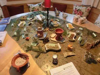 Räucherabend Wintersonnenwende 2019, Kräuterhoch³ Wildpflanzenschule im Chiemgau